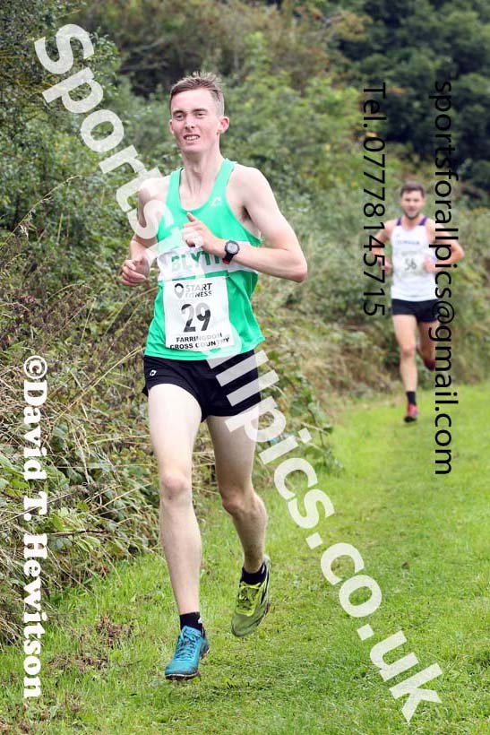 Senior Mens relay, 2021 Farringdon Open Cross Country, Sunderland . Photo: David T. Hewitson/Sports for All Pics